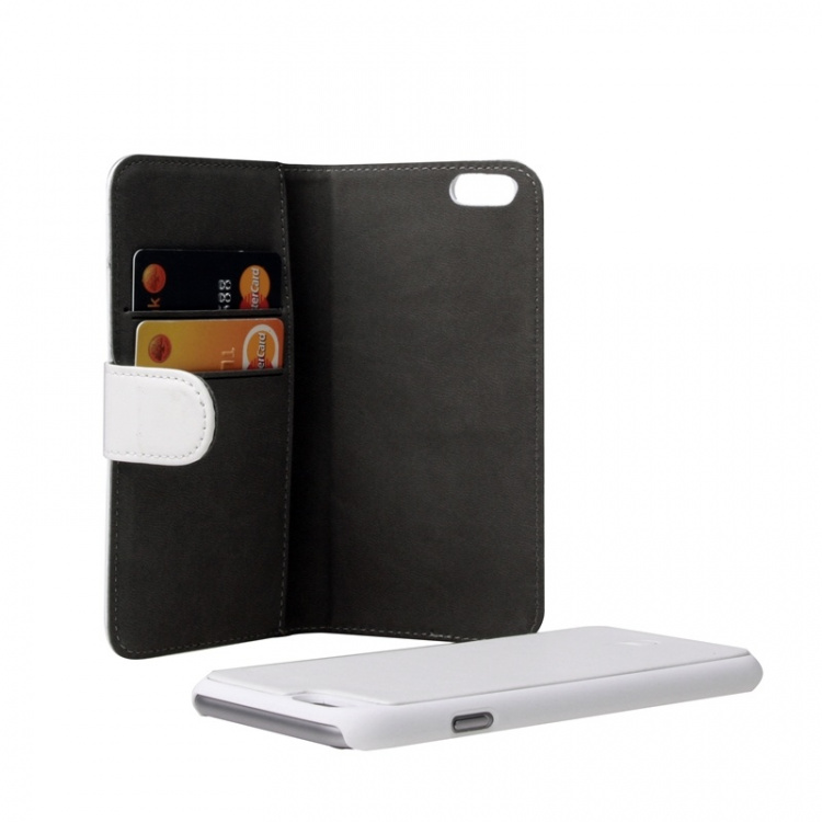 Gear Wallet 2-i-1 Hvid - iPhone 6/6S
