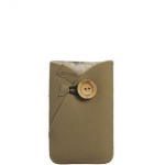 SNUGGS Mobil sleeve Universal Beige Mocca Uld på indersiden