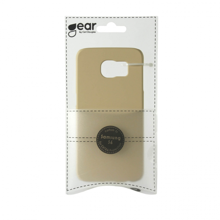 Gear Mobilcover Beige - Samsung S6