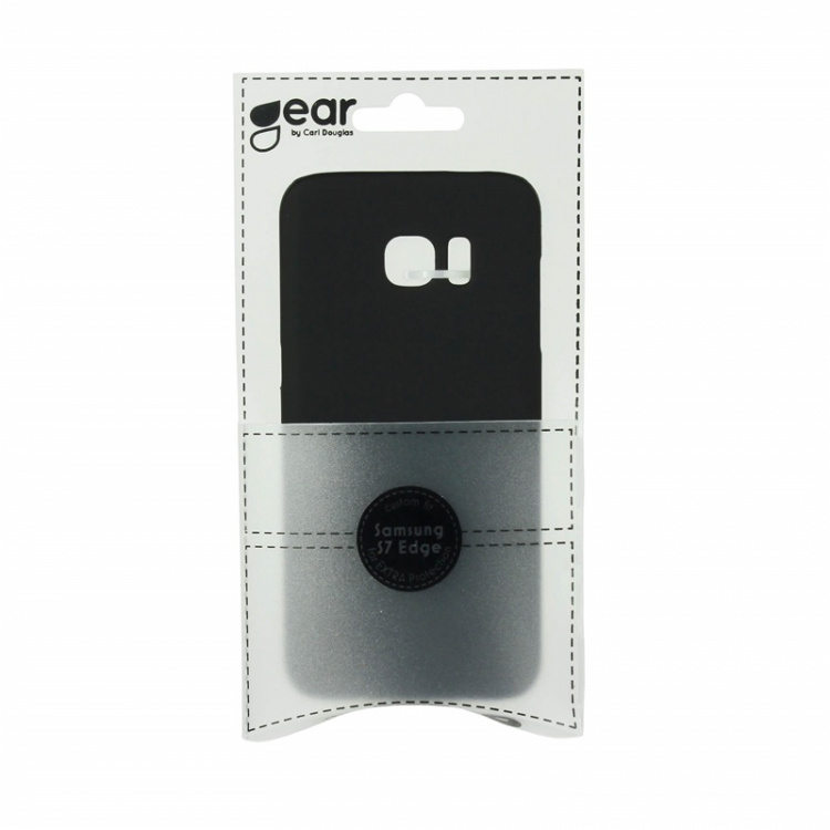 Gear Mobilcover Sort - Samsung S7 Edge