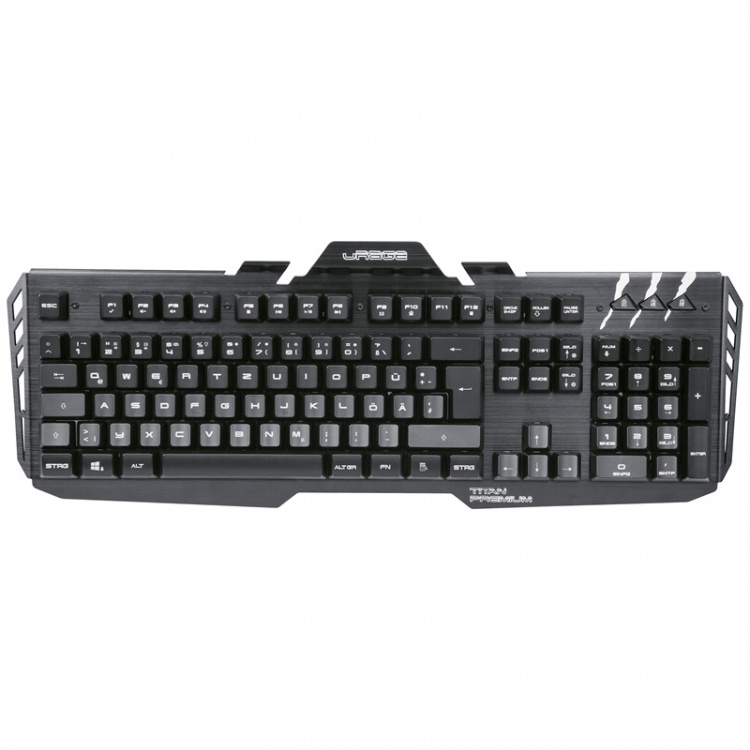 Urage Gaming Keyboard Cyberboard Metal illuminated