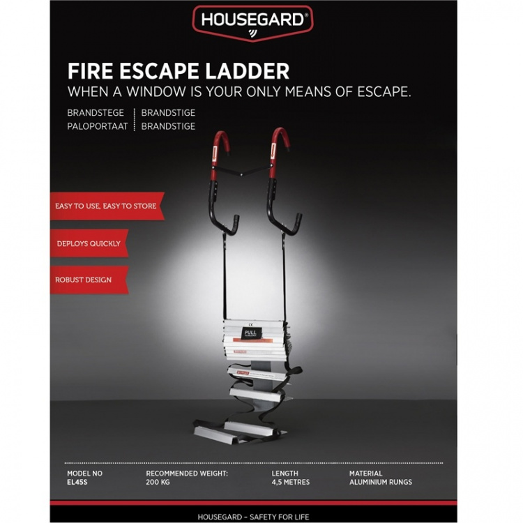 Housegard Brandstege 4,5 m EL45S