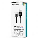Champion USB 2.0 C till A, 1m Champion USB 2.0 C till A, 1m