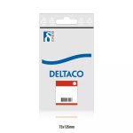 DELTACO Y-adapter til lyd, 1x3,5mm han til 2x3,5mm hun