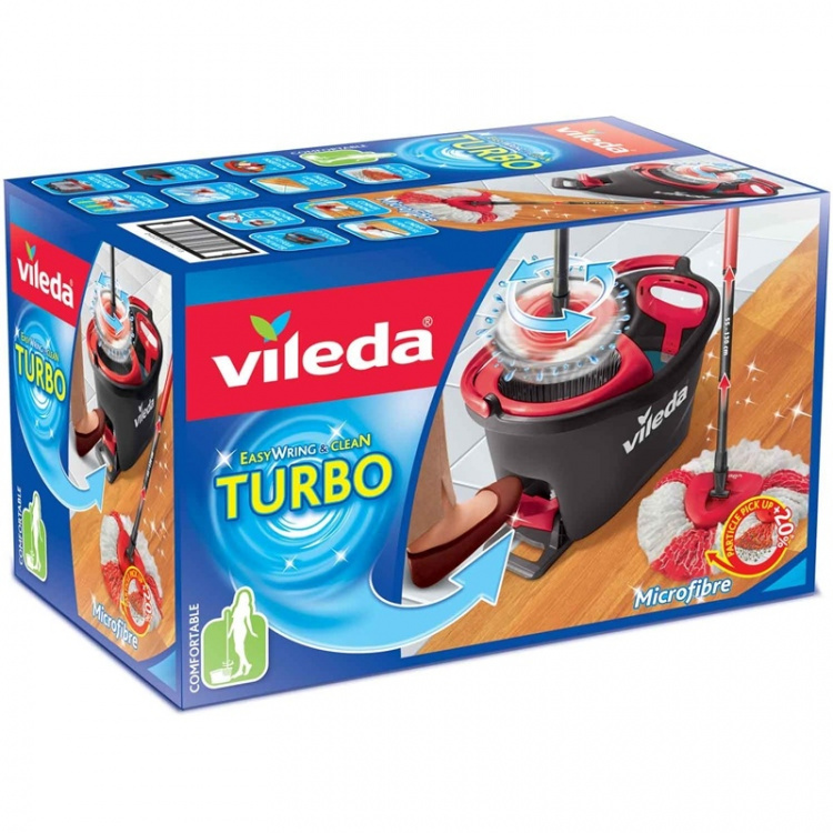 Vileda Moppe Easywring & Clean Turbo Vileda Moppe Easywring & Clean Turbo
