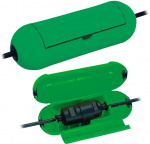 Brennenstuhl Safe-Box, beskyttelsesboks til kabelsamlinger, grøn