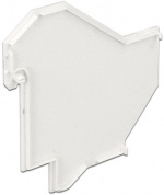 DeLOCK dækplade til DeLOCK 86212/86232, plast, hvid