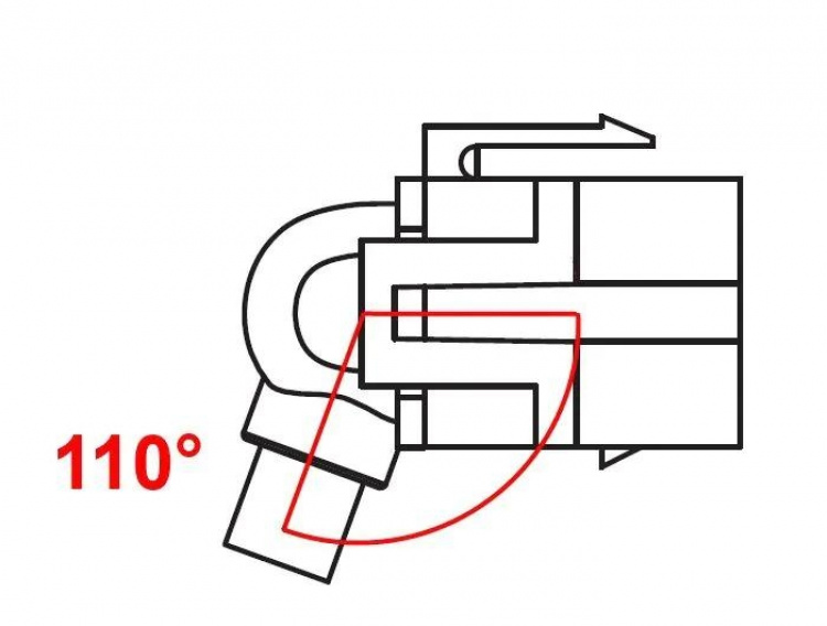 DeLOCK Keystone modul med kabel, USB 2.0 Type A hun - USB Type A hun,