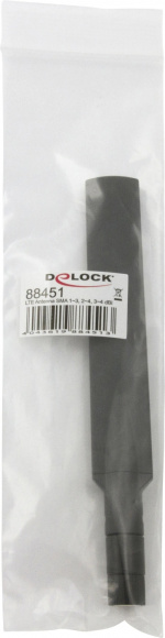 DeLOCK LTE antenne, SMA-stik han, rundstrålende, sort