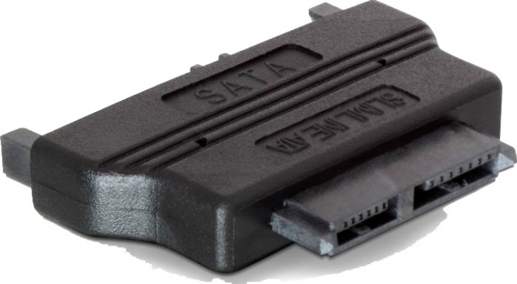 DeLOCK adapter SATA+strøm (7+15-pin) til Slimline SATA+strøm (7+6-pi