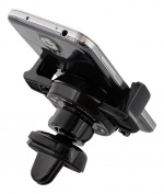 DELTACO Air vent car holder, for smartphones 60-88mm, rotatable, black