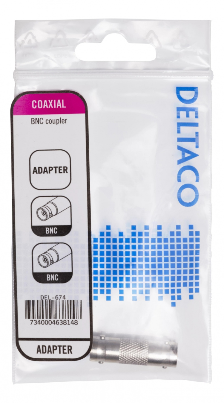 DELTACO BNC samlestik/kønsbyttere, hun til hun