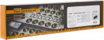 DELTACO strømskinne med <b>8xCEE 7/4 stik</b>, 1xCEE 7/7 tilslutning,