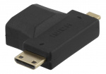 DELTACO HDMI adapter, HDMI FM to mini HDMI M and micro HDMI M