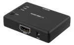 DELTACO HDMI Switch, 3 inputs to 1 output, sup 4K in 60Hz, 7.1, black