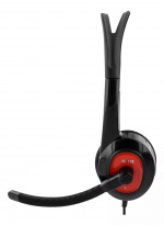 DELTACO headset til Ultrabooks og tablets, 1x3,5mm 4-pin, 1,8m