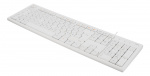 DELTACO Keyboard, 105 keys, Nordic layout, USB, white, 13 media keys, DELTACO Keyboard, 105 keys, Nordic layout, USB, white, 13 media keys,