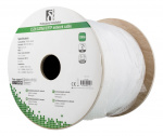 DELTACO U/FTP Cat6a installation cable, 100m, 500MHz, LSZH, white