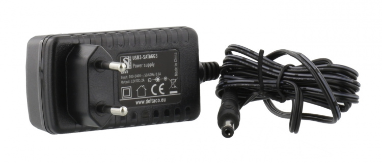 DELTACO USB 3.0 to SATA 6Gb/s adapter, for 2,5/3,5 DELTACO USB 3.0 to SATA 6Gb/s adapter, for 2,5/3,5