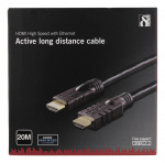 DELTACO <b>aktivt HDMI kabel</b>, HDMI High Speed with Ethernet, HDMI