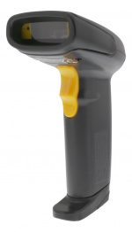 DELTACO Handheld 1D CCD Barcode Scanner, black, USB