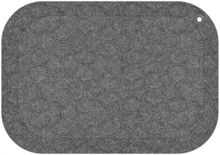 Matting StandUp, ergonomisk arbejdspladsmåtte i slidstærk polypropyl