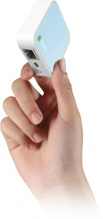 TP-Link TL-WR802N - Trådløs lille router som også kan bruges som ac