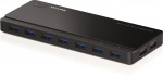 TP-LINK UH720 - USB 3.0 hub med 7 porte og 2 dedikeret opladningsporte
