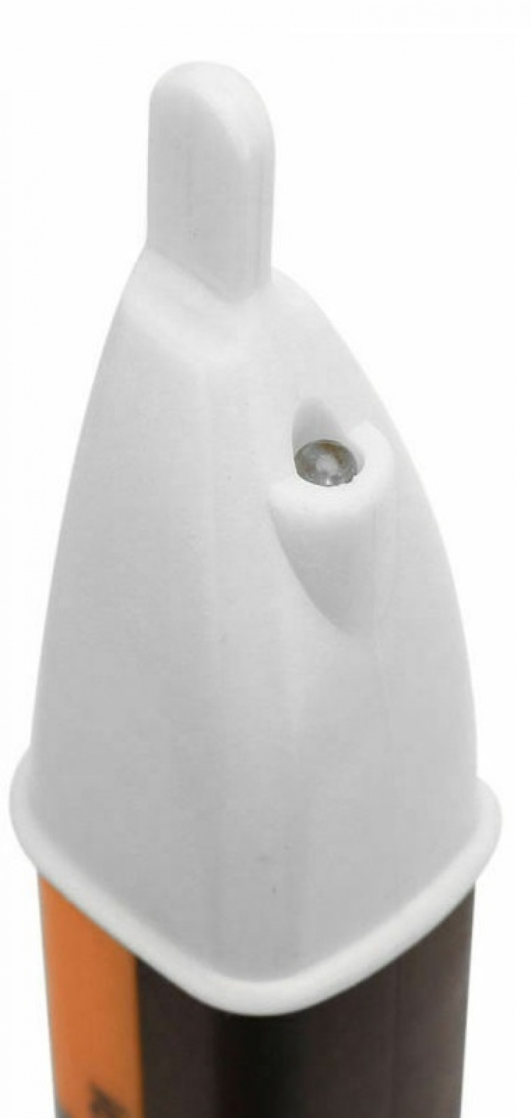 Testpen for spænding, med LED-indikator og lommelygte