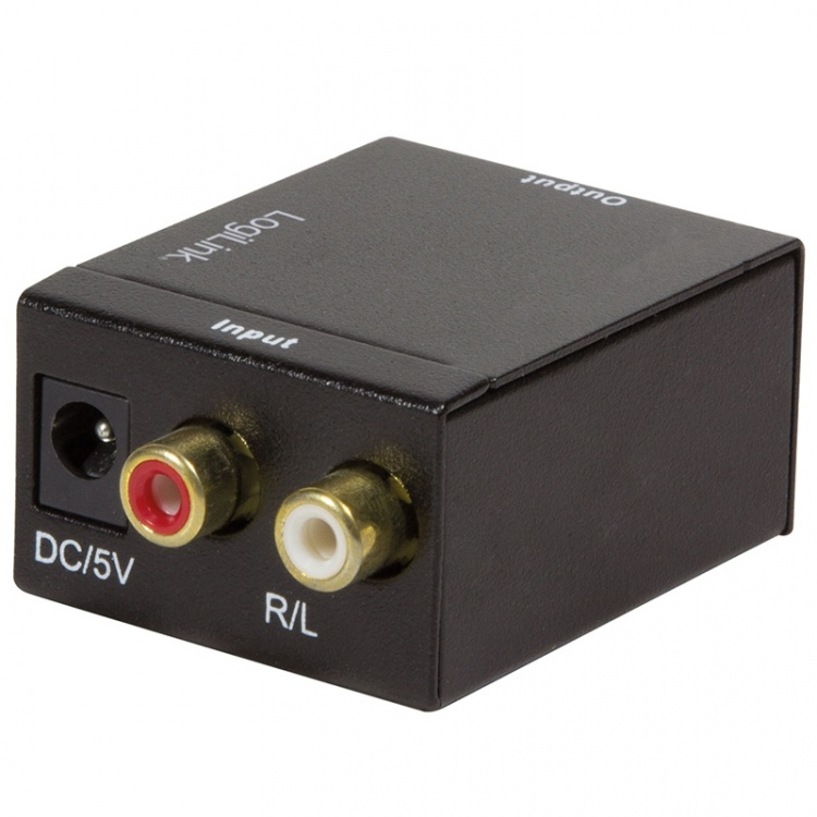 LogiLink Analog RCA -> Digital Tos/Coax LogiLink Analog RCA -> Digital Tos/Coax