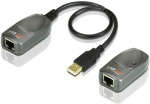 ATEN UCE260 - USB 2.0 udvidelse via Ethernet, 60m, 480Mb/s, sort/grå