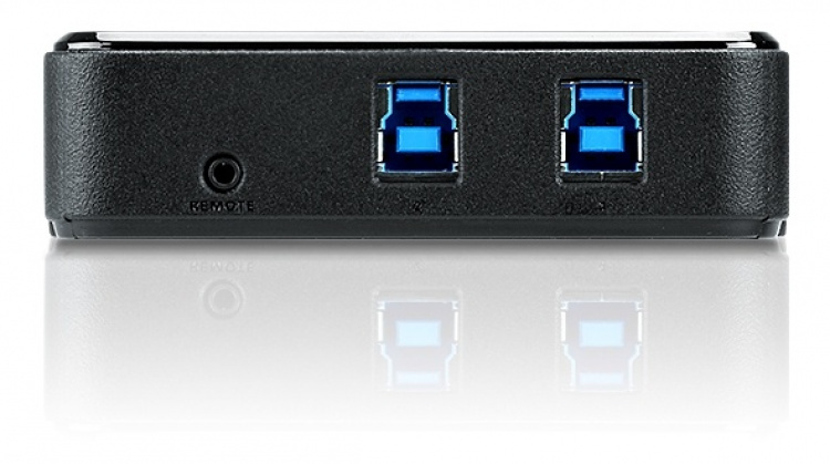 ATEN USB 3.0 Hub for 2 computers, 4xUSB A female, 2xUSB B female, blac ATEN USB 3.0 Hub for 2 computers, 4xUSB A female, 2xUSB B female, blac
