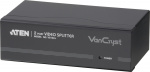 ATEN VGA-splitter 1 enhed til 2 skærme, 1xHD15 han, 2xHD15 hun, 450MH