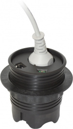 Powerdot Satelit PD12 - Satelit med et CEE 7/4 stik, 1xRJ45, 1xUSB Typ