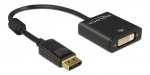 Delock Adapter Displayport 1.2 male > DVI female 4K Active black