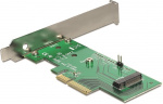 DeLOCK kontrollerkort, PCI-E 4.0 x4, 1xM.2(NGFF),inkl lavprofils brack