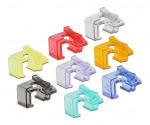 DeLOCK Repair clips for RJ45 connectors, 16-pack, assorted color