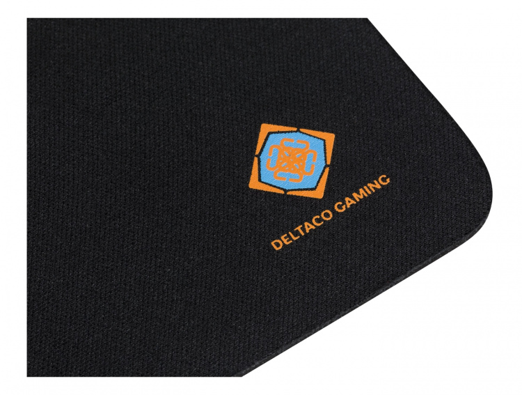 DELTACO GAMING Mousepad, neoprene fabric, 2mm thin, black