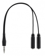 DELTACO GAMING Stereoheadset för gaming, 57mm element, LED-belysning, svart