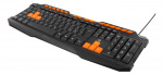 DELTACO GAMING keyboard, anti-ghosting, USB, nordic, black/orange DELTACO GAMING keyboard, anti-ghosting, USB, nordic, black/orange