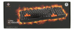 DELTACO GAMING keyboard, anti-ghosting, USB, nordic, black/orange DELTACO GAMING keyboard, anti-ghosting, USB, nordic, black/orange