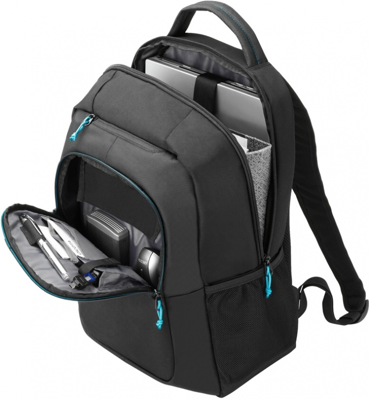 Dicota Spin Backpack, rygsæk i nylon til laptops op til 15,6