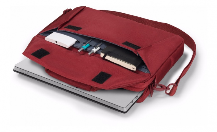 Dicota Slim Case Bæretaske 11.6 Polyester Rød