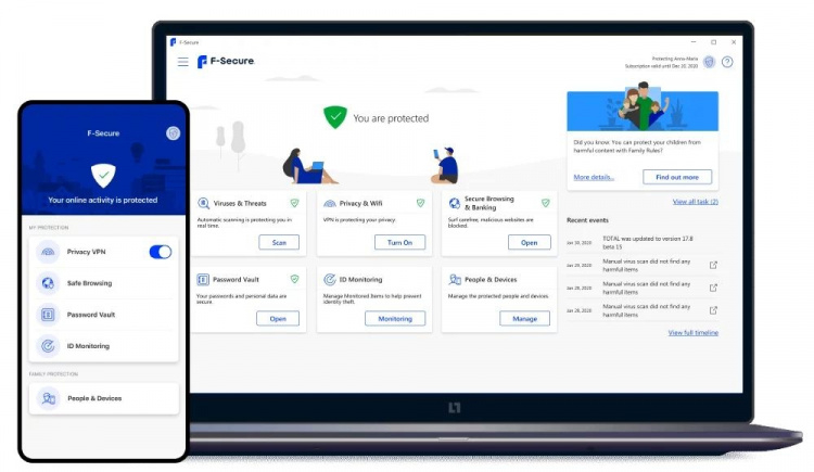 F-Secure TOTAL 1år 15 enh Full