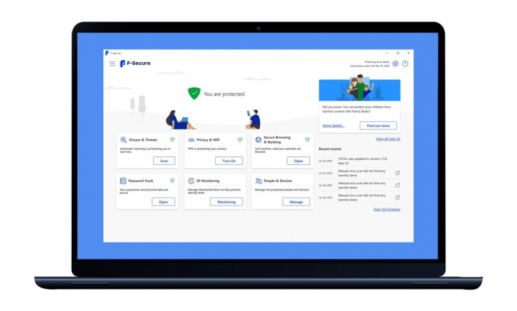 F-Secure TOTAL 1år 15 enh Full