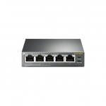 TP-Link Desktop Switch, 4-Ports, PoE, 100 Mbps, 58W, black