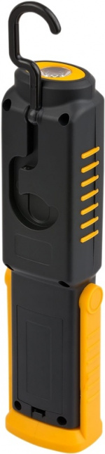 brennenstuhl Bærbart inspektions-LED-lys med 8 + 1 lysstærke SMD-LED\'er (batteridrevet, brændetid maks. 10 timer, drejelig krog, magnet)