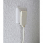 Power forlængerkabel 2 m H05VV-F 3G1.5 IP20 Hvid