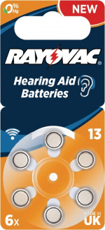 Zink-Air Batteri Pr48 1.4 V 6-Bobler