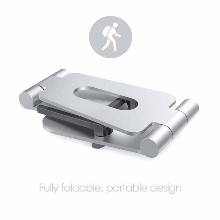 Desire2 Skrivebords Stander Tablets og Mobil Sølv